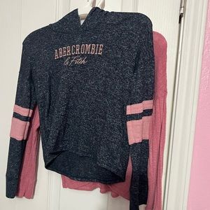 Abercrombie Light hoodies. Size 5/6 girls